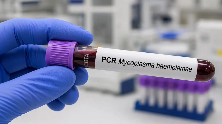 Candidatus Mycoplasma haemolamae alpaka